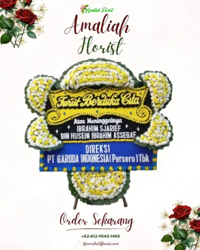 Papan Bunga Duka di Pengambengan